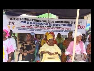 Des femmes primées pour leur contribution au développement