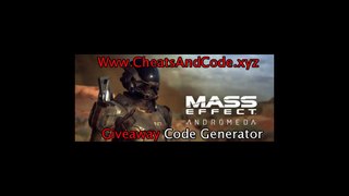 How to install/Unlock Mass Effect Andromeda Redeem Code Generator Free on Xbox One, PS4 and PC