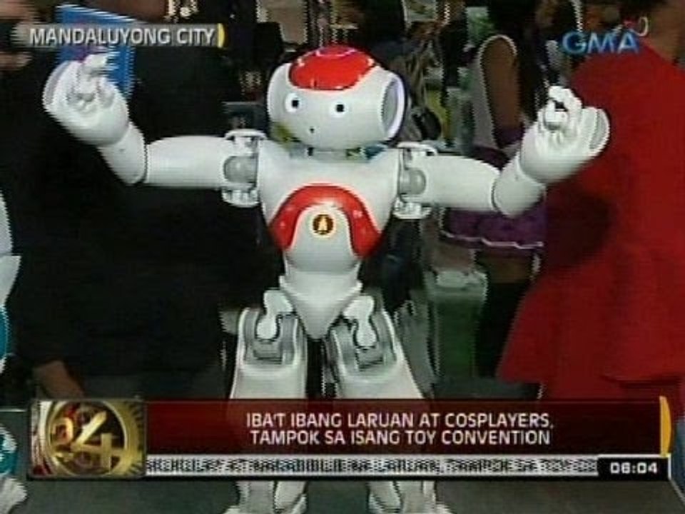 24 Oras: Iba't ibang laruan at cosplayers, tampok sa isang toy convention