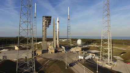 Aerial Views of Atlas V SBIRS GEO Flight 3