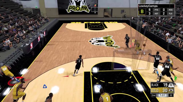 NBA 2K17 25 points, 4 assists