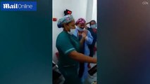 Medics fired after mocking patient on a Surgery table