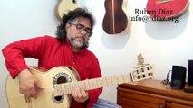 Simplicio 1929B (Picasso) Unique Cut Away Short Scale   Play-ability Tulip Wood Double Fret-board / Andalusian Guitars