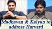 Pawan Kalyan and R Madhavanto speak at Harvard University | Oneindia News
