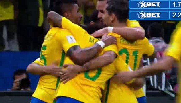 Philippe Coutinho Goal HD - Brazil 1-0 Paraguay 28.03.2017