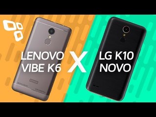 Comparativo: Lenovo Vibe K6 vs. LG K10 Novo  - TecMundo