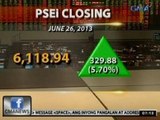 24 Oras: Phl Stock Exchange Index, nakabawi ngayong araw