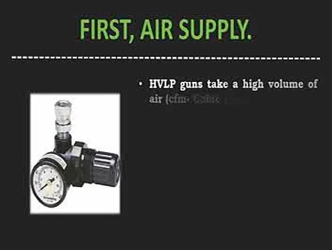 Steps to Setup HVLP Spray Gun