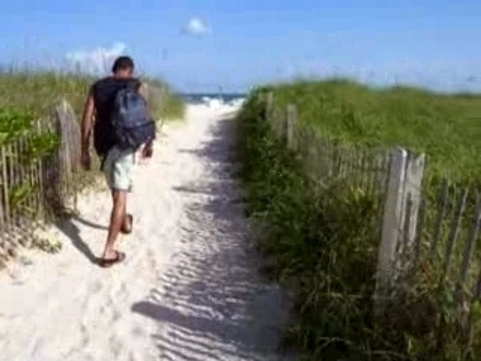 Entrée Plage de Miami South Beach