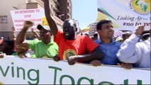 South Africans march against xenophobic attacks