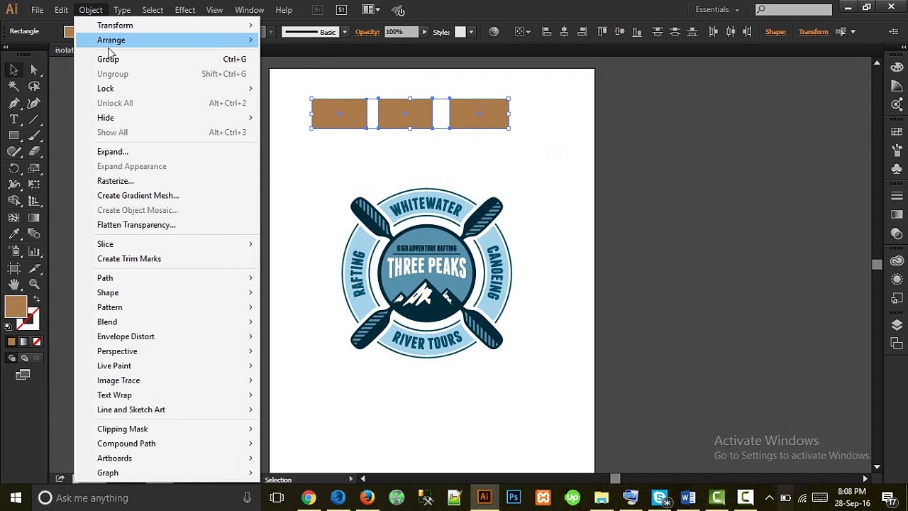 Isolation Mode in Adobe Illustrator