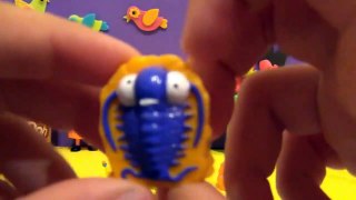 Reviewing 5 monsters from Monster Surprise Eggs by
