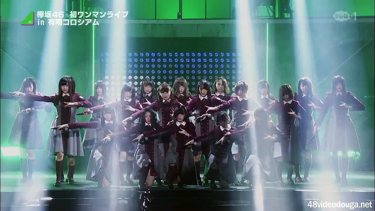コンサート 欅坂46 初のワンマンライブin有明コロシアム テレビ朝日ver 4 Video Dailymotion