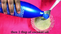 Get super silky & glossy hair in 1 day - DIY Hair Mask - Deep Conditioner