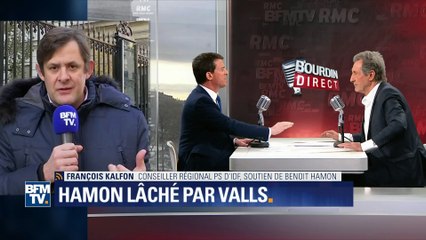 "Dans une famille politique, on ne casse pas la table pour un différend." Valls fustigé par un soutien de Hamon