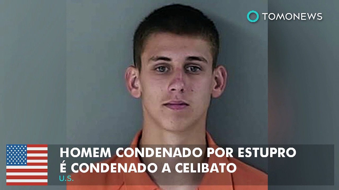 Homem condenado por estupro obtém sentença de celibato.