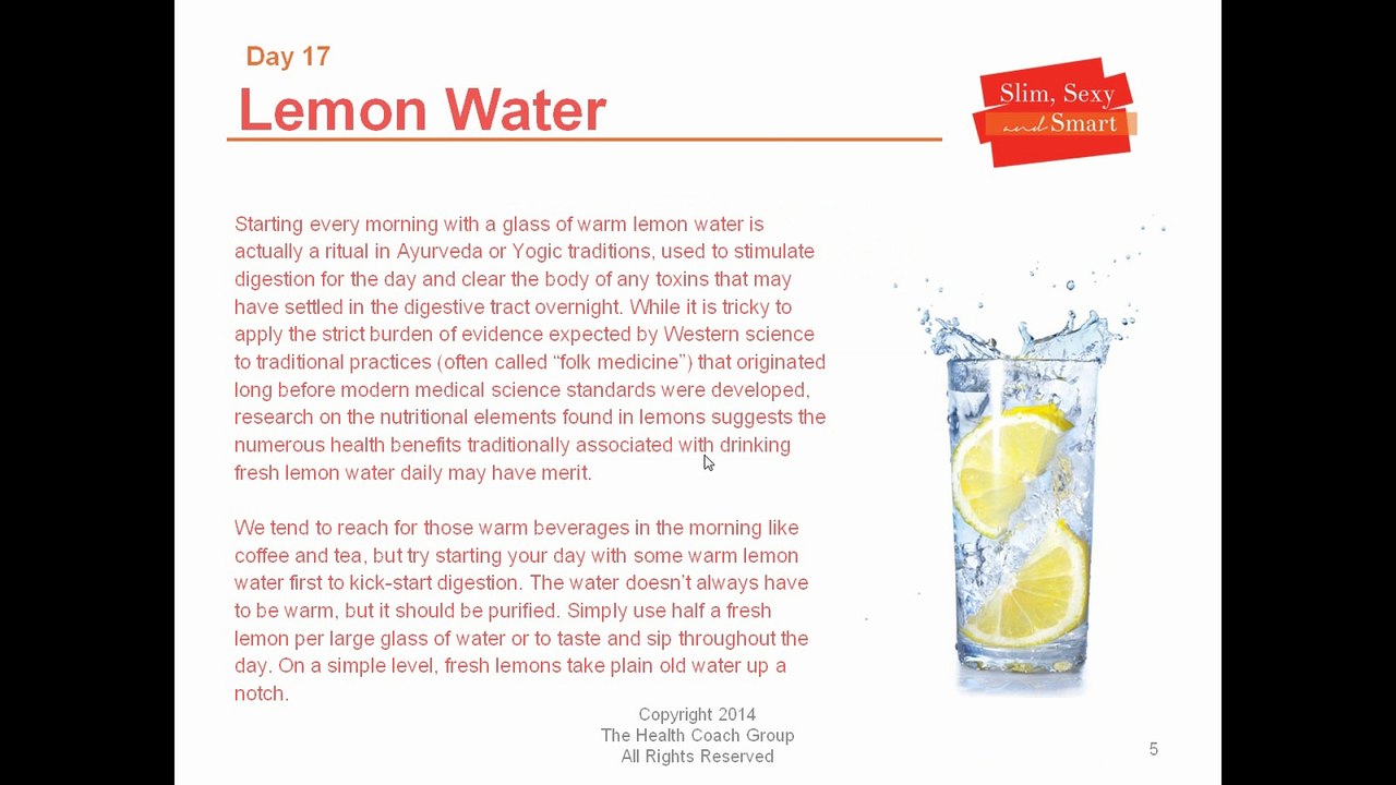 Health Benefits of Drinking Lemon Water in the Morning