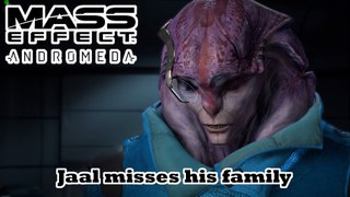 Mass Effect: Andromeda - Jaal misses his family
