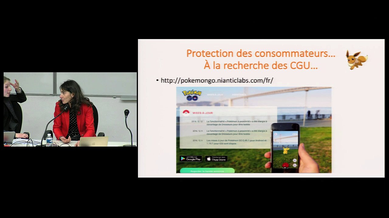 "Les risques d'atteinte à la protection des consommateurs" (Céline Castets-Renard, Université Toulouse 1 Capitole, IRDEIC) - IDETCOM_PokemonGO et le droit _5