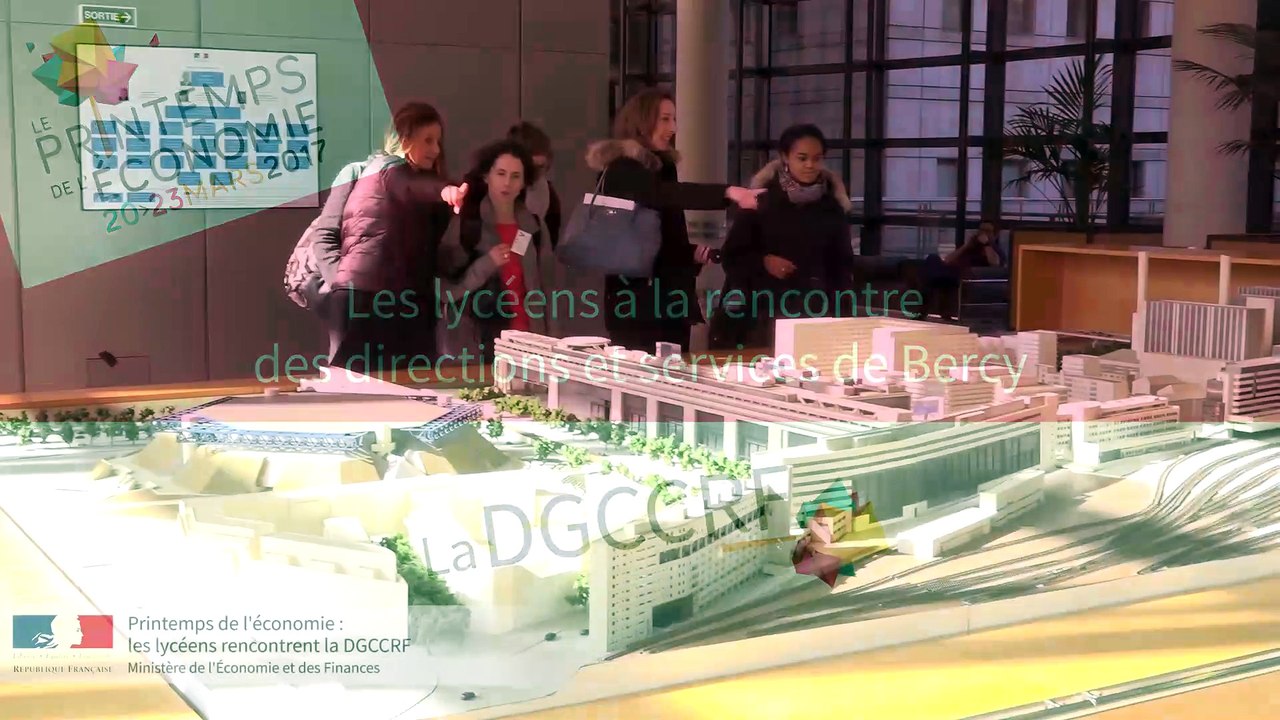 Printemps de l'économie : les lycéens rencontrent la DGCCRF