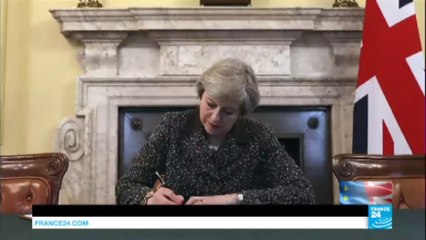 Brexit kicks off: British PM May sends letter to EU to trigger article 50