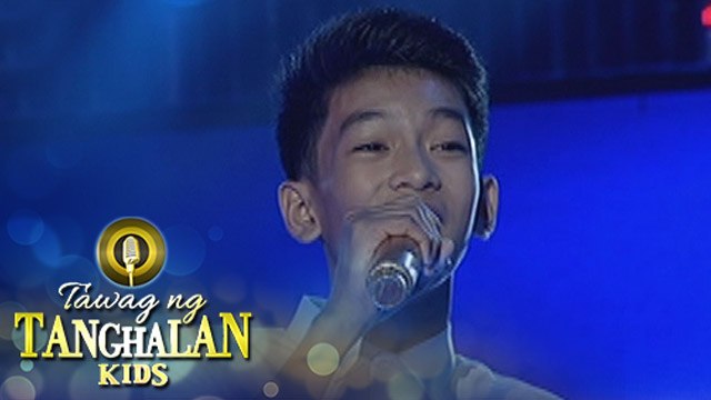 Tawag ng Tanghalan Kids: Larenz Pableo | Kahit Isang Saglit
