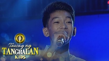 Tawag ng Tanghalan Kids: Larenz Pableo | Kahit Isang Saglit