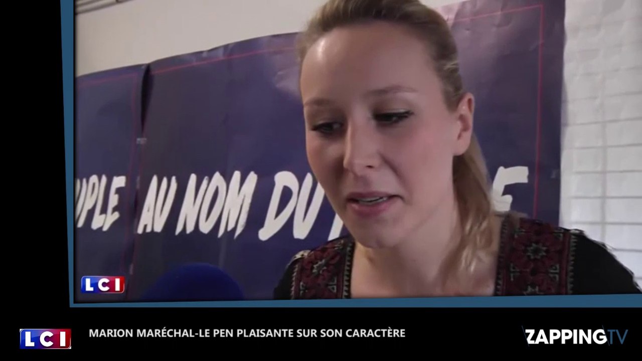 Marine Le Pen trouve sa nièce trop "raide" : Marion Maréchal-Le Pen préfère en rire (vidéo)