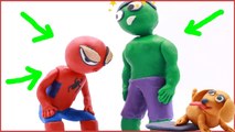 Spiderman vs Pink spidergirl troll was Hulk! Bad Baby Victoria Stop motion videos