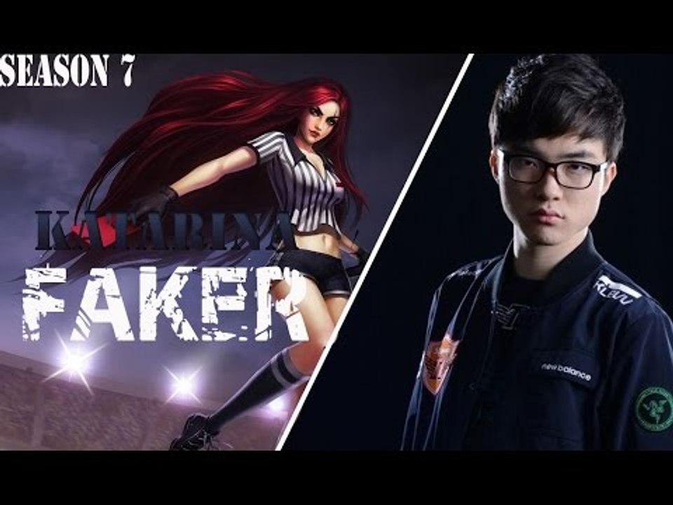 Faker Katarina  - Faker Montage Best Plays 2017 - League of Legends