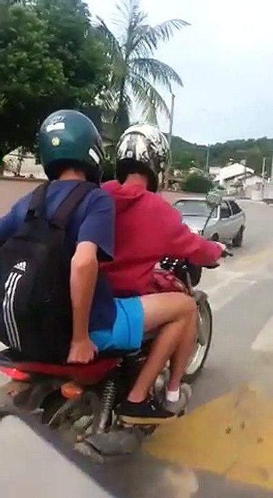 Tandem Wheelie Epic Fail