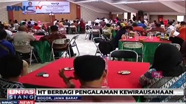 Hary Tanoe Berbagi Pengalaman Kewirausahaan di Cibinong