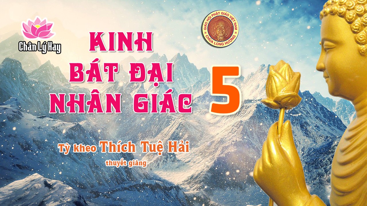 Kinh Bát Đại Nhân Giác 5 - Thầy Thích Tuệ Hải thuyết giảng