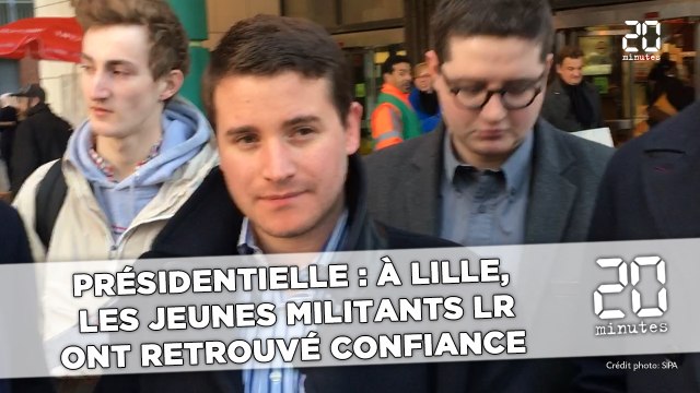 Présidentielle: À Lille, les jeunes militants LR ont retrouvé confiance