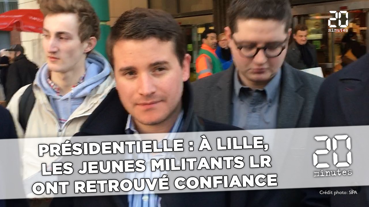 Présidentielle: À Lille,  les jeunes militants LR  ont retrouvé confiance