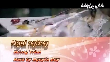 [Karaoke - Khuya Cafe] Ngại ngùng Fm Tone Nam