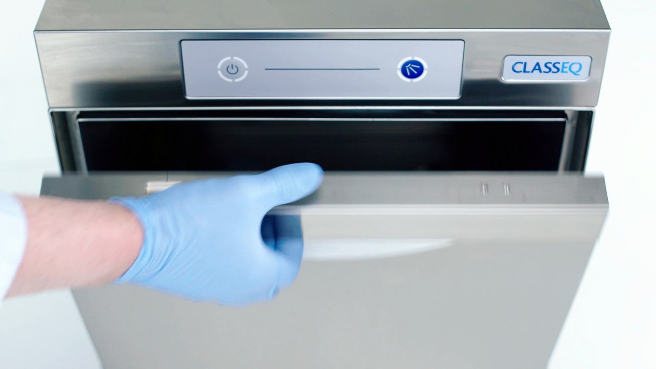 Einbauspülmaschine D400 für Gastro in Hotel, Cafe ausschalten