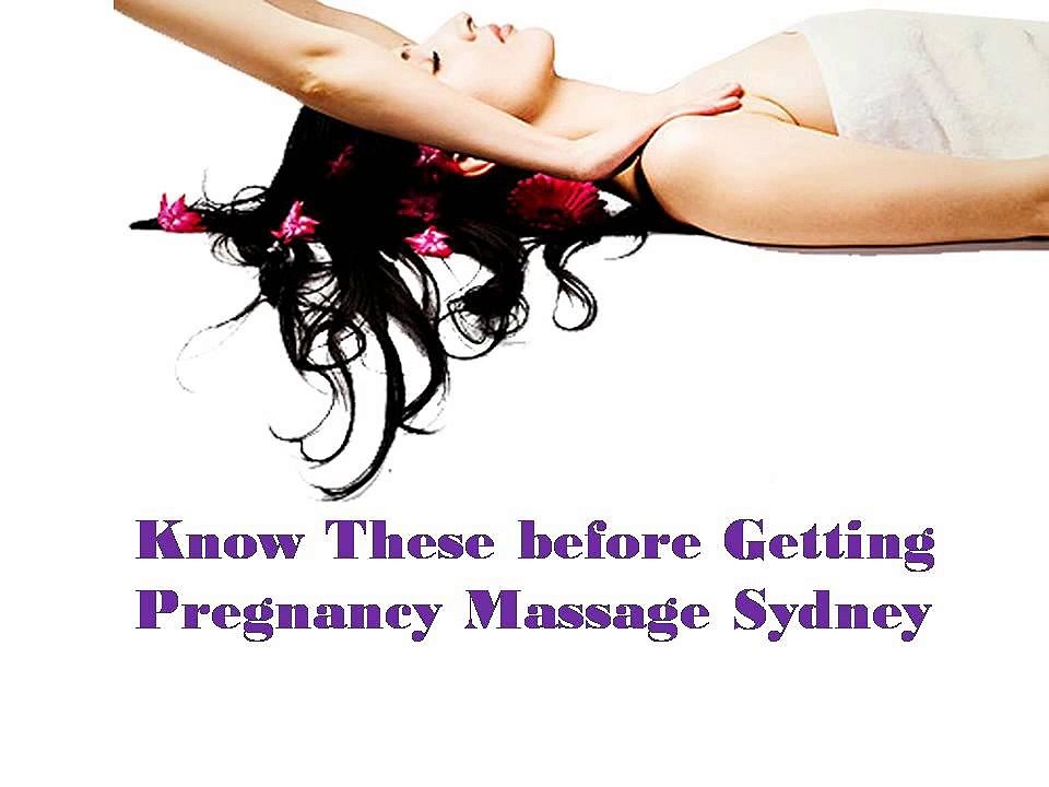 Massage Therapist Sydney- Pregnancy Massage Sydney