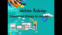 Website Re-design Process -  Important things to consider | Web Design & Development Company