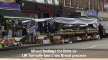 Mixed feelings for Brits as UK launches Brexit process