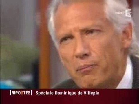 Villepin 16 septembre 2007 Ripostes 1 sur 4