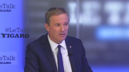 Nicolas Dupont-Aignan : «Mélenchon, Macron, Le Pen, ce sont des lâches, des trouillards...»