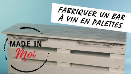 MADE IN MOI : comment réaliser un bar en palettes ?