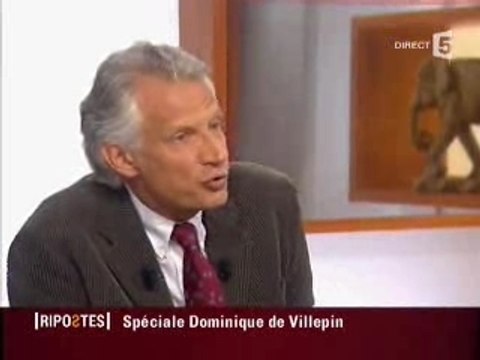 Villepin 16 septembre 2007 Ripostes 2 sur 4