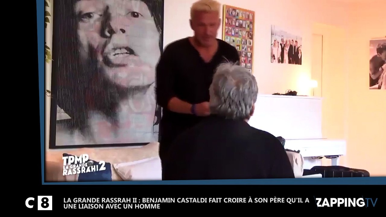 TPMP – Rassrah : Benjamin Castaldi fait croire à son père qu’il a une liaison avec un homme (vidéo)