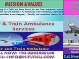 Hifly ICU Air Ambulance Service in Delhi– Best Medical Transport in Patna