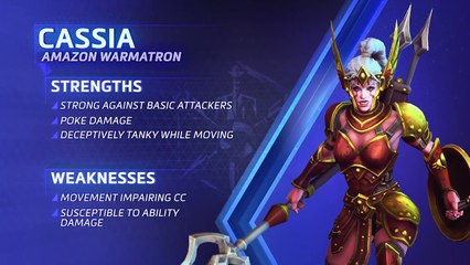 Heroes of the Storm - Lumière sur Cassia