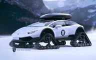 supercars vs snow lamborghini bently epic sound and drift
