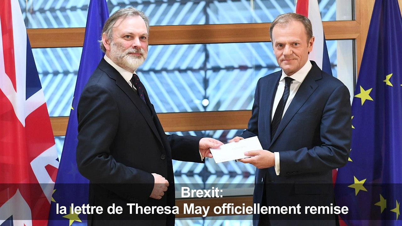 Le Royaume-Uni remet à l'UE la lettre déclenchant le Brexit