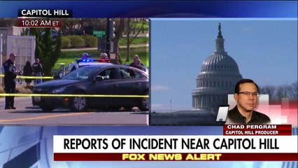 USA: un suspect arrêté pour avoir foncé sur une voiture de police près du Capitole